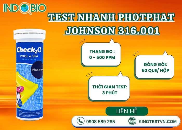 Vì sao nên chọn que test po4 Johnson 316.001 ?